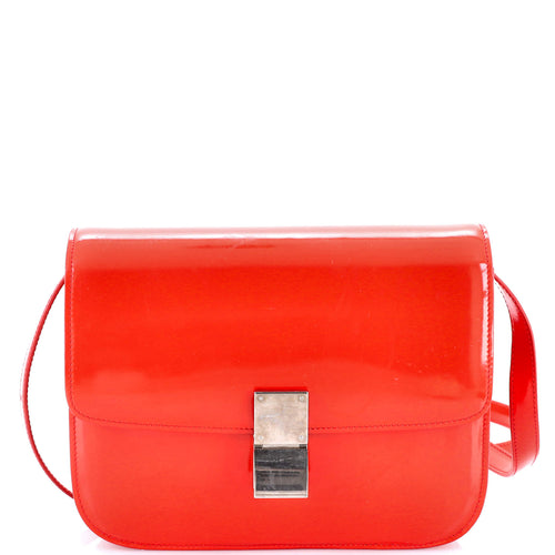 CELINE Classic Box Bag Spazzolato Calfskin Medium