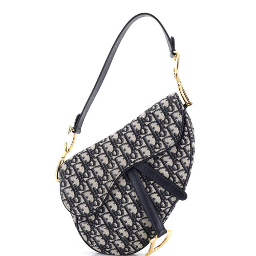 Saddle Handbag Oblique Canvas Medium
