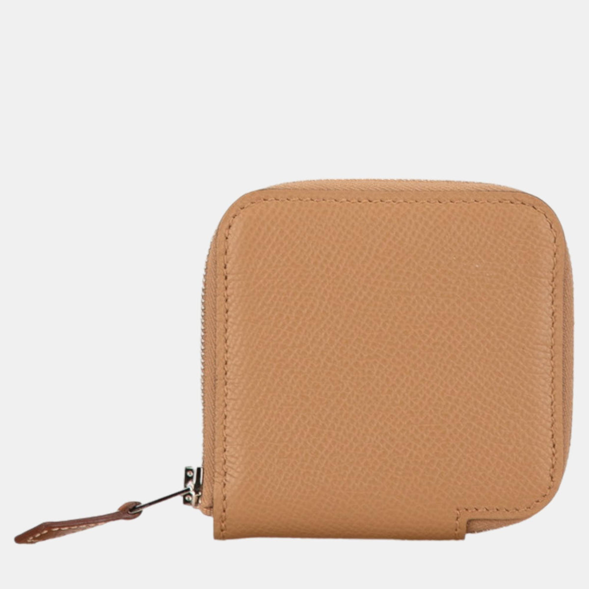 Hermès Epsom Leather Azap Compact Silk In Coin Case