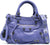 Women's Le Cagole Small Leather Shoulder Bag in Purple | Size UNI | 7515231VG9Y5407