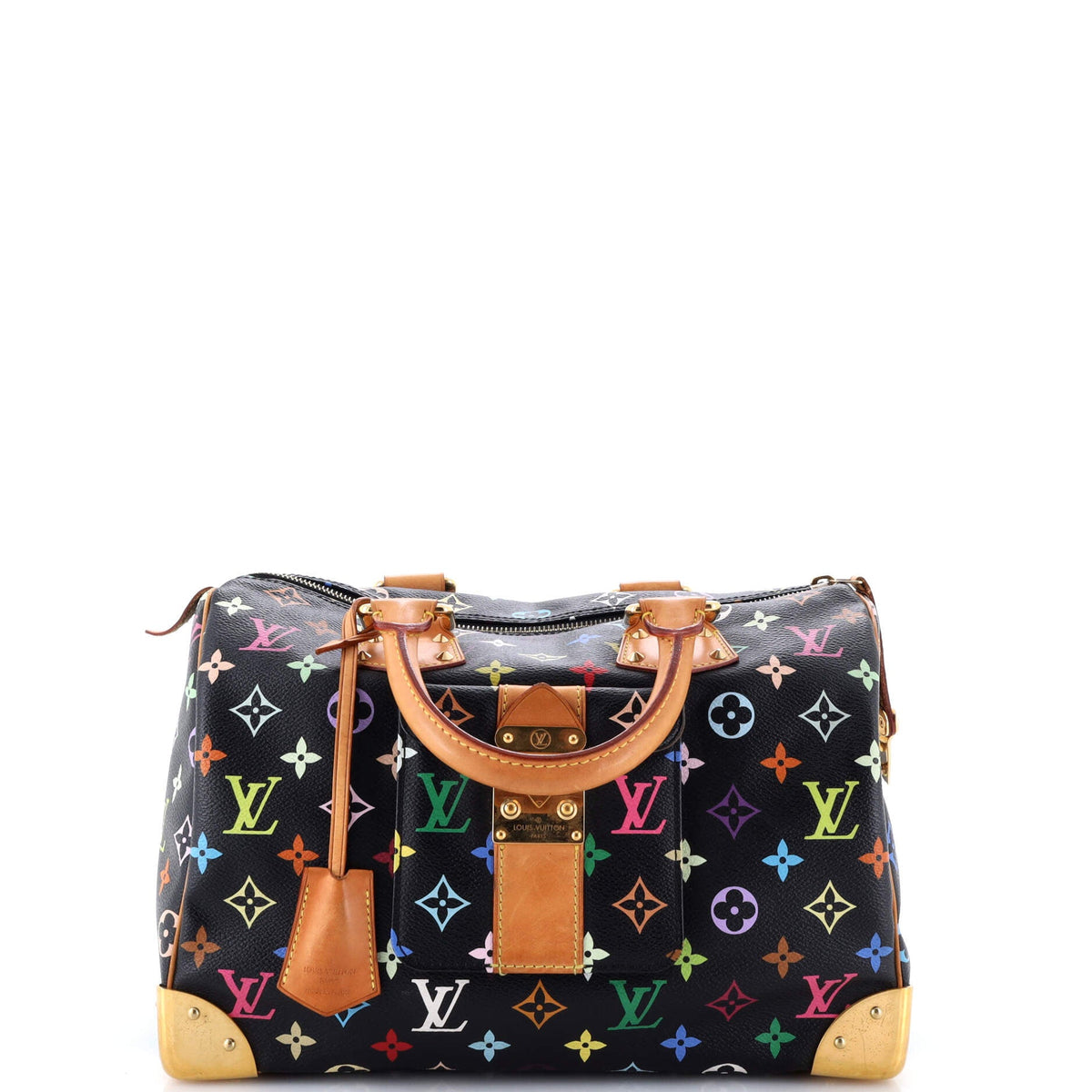 Louis Vuitton Speedy Handbag Monogram Multicolor 30