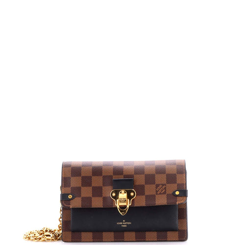 Vavin Chain Wallet NM Damier with Leather