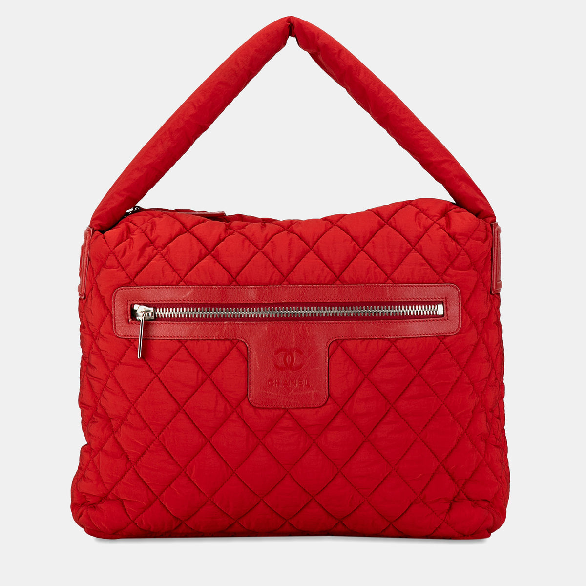 Chanel Quilted Nylon Coco Cocoon Hobo Bag