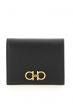 Women's Compact Gancini Wallet in Black | Size UNICA | 22D7800726512