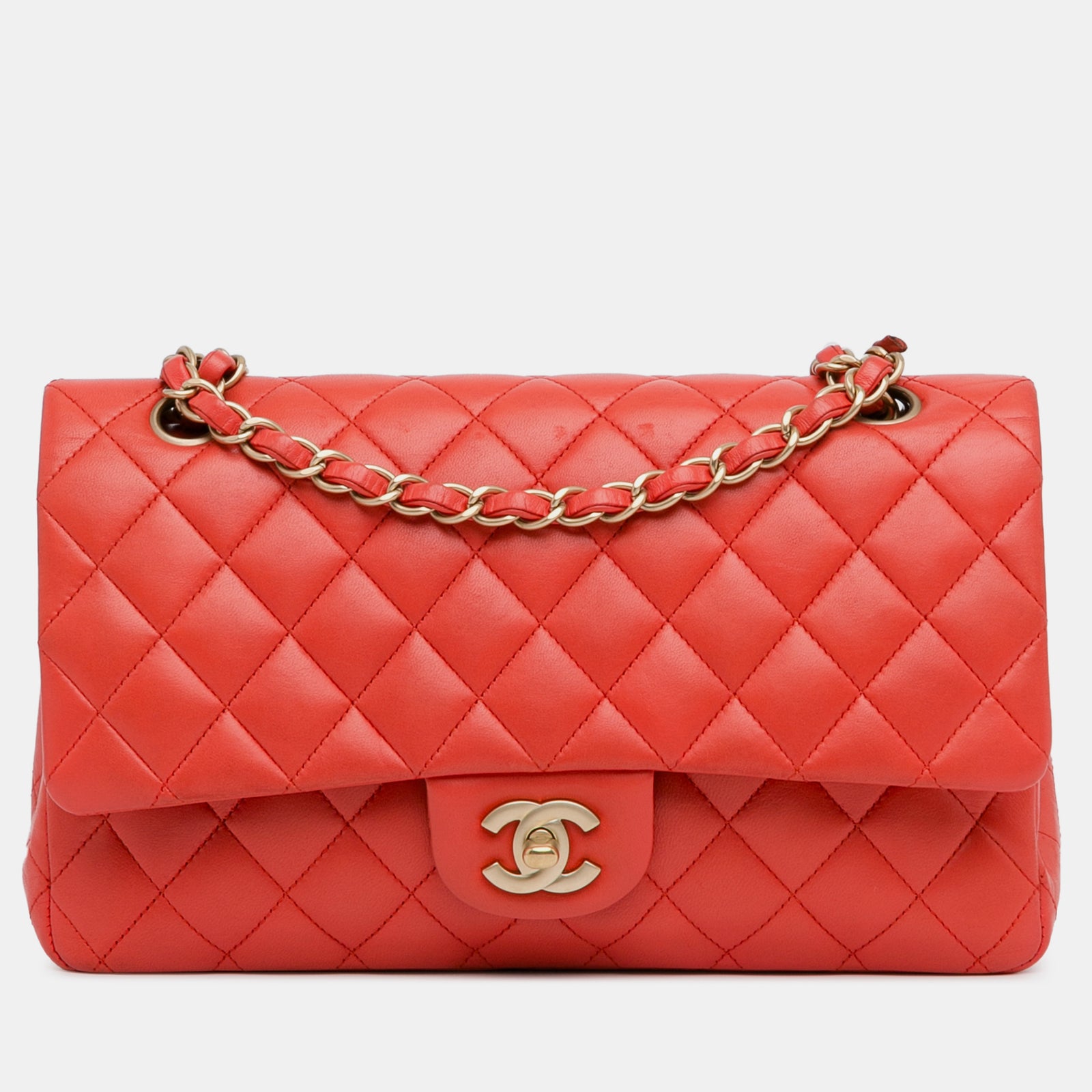 Chanel Medium Classic Lambskin Double Flap