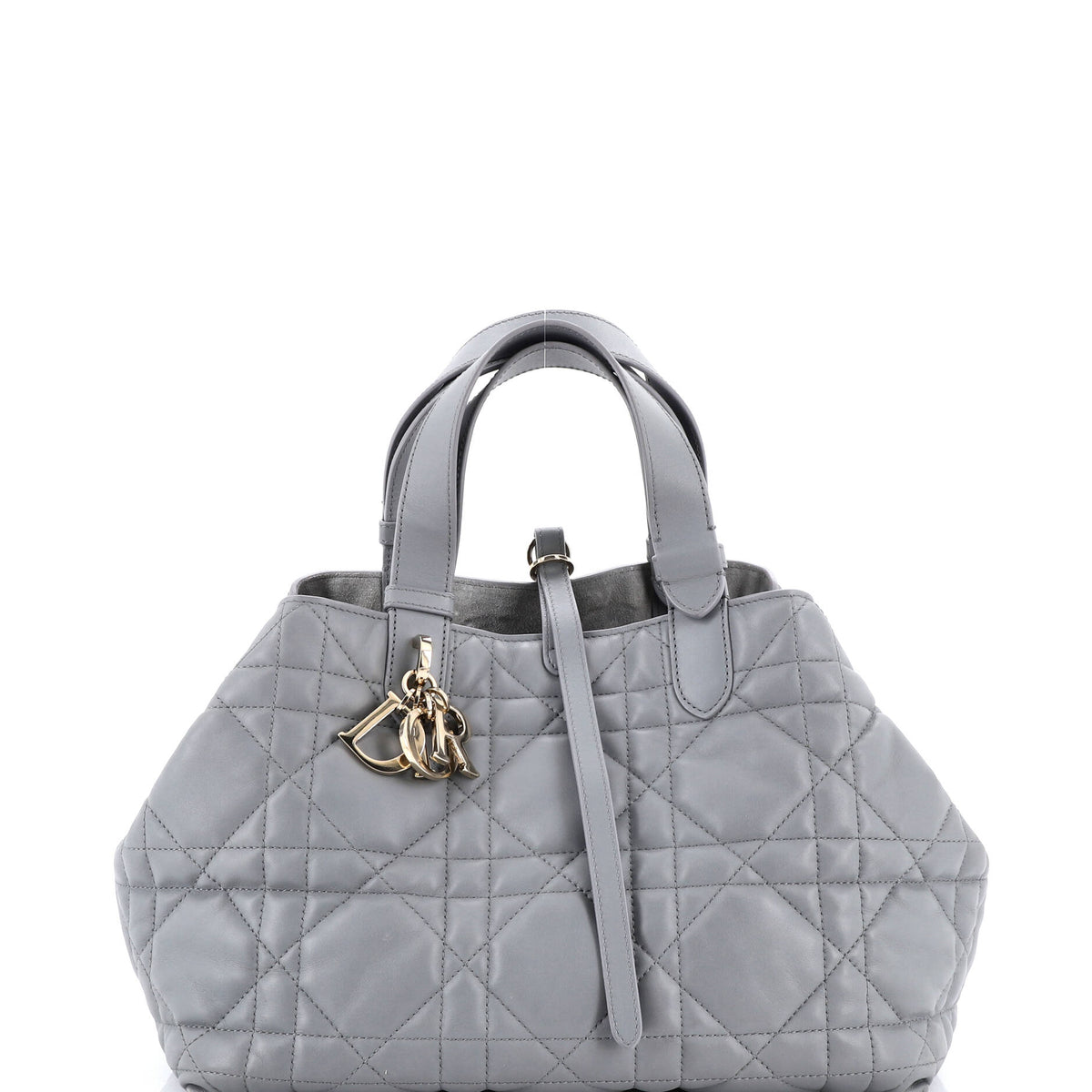 Christian Dior Toujours Tote Bag Macrocannage Quilt Calfskin Medium