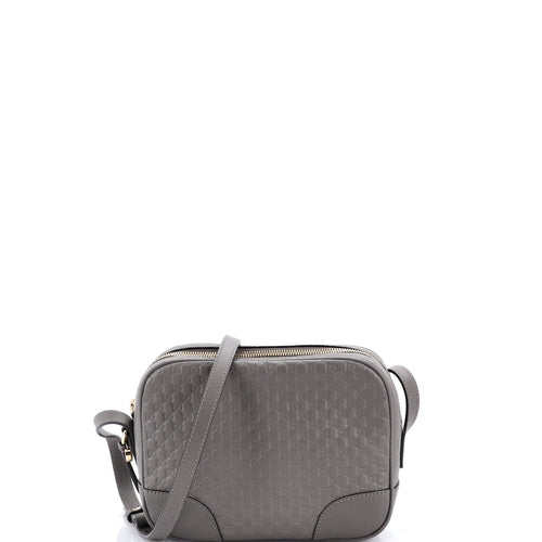 GUCCI Bree Disco Crossbody Bag Microguccissima Leather Mini