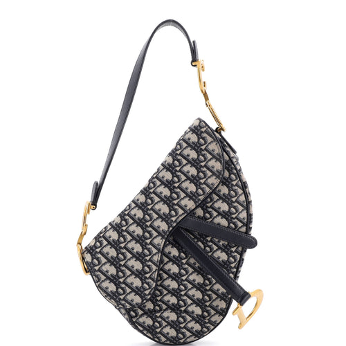 Saddle Handbag Oblique Canvas Medium