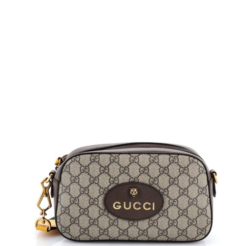 GUCCI Neo Vintage Camera Messenger Bag GG Coated Canvas