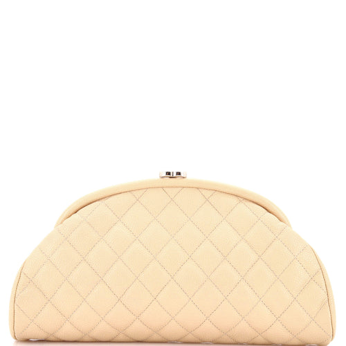 CHANEL Timeless Clutch Quilted Caviar