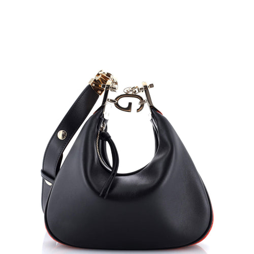 GUCCI Attache Shoulder Bag Leather Small