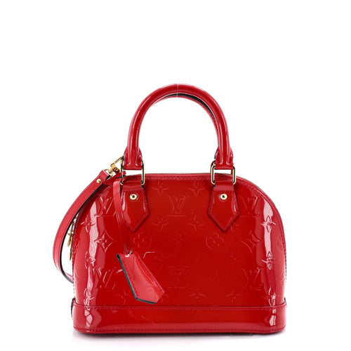 Alma Handbag Monogram Vernis BB