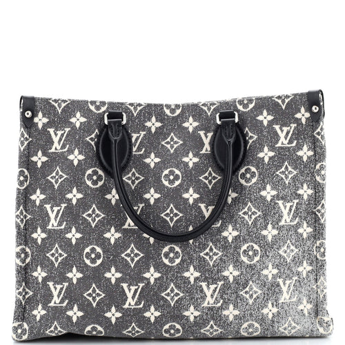 OnTheGo Tote Monogram Jacquard Denim MM