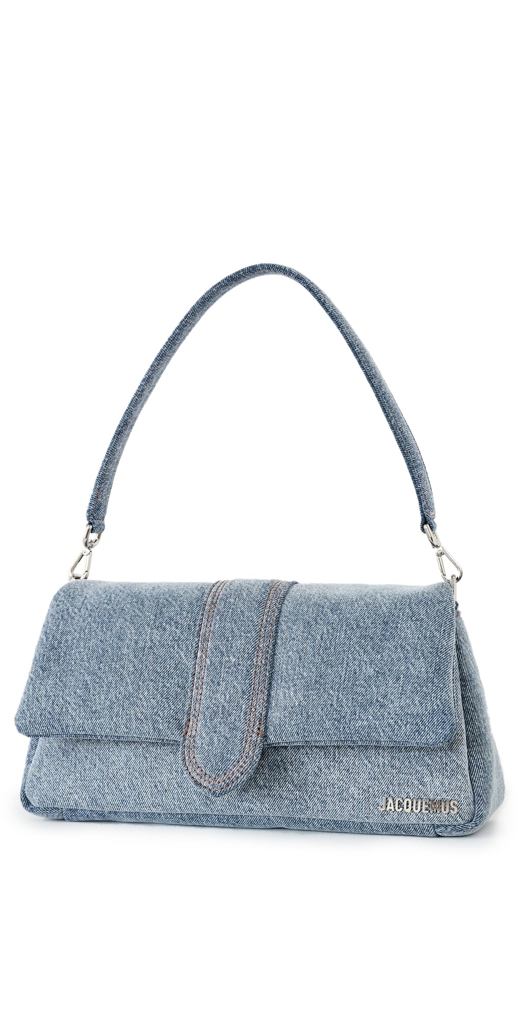 Jacquemus Le Bambimou Denim Shoulder Bag Blue One Size