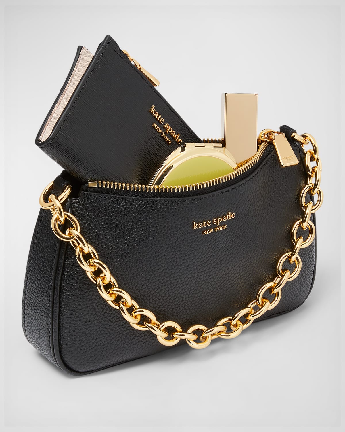 Kate Spade New York jolie small leather convertible crossbody bag