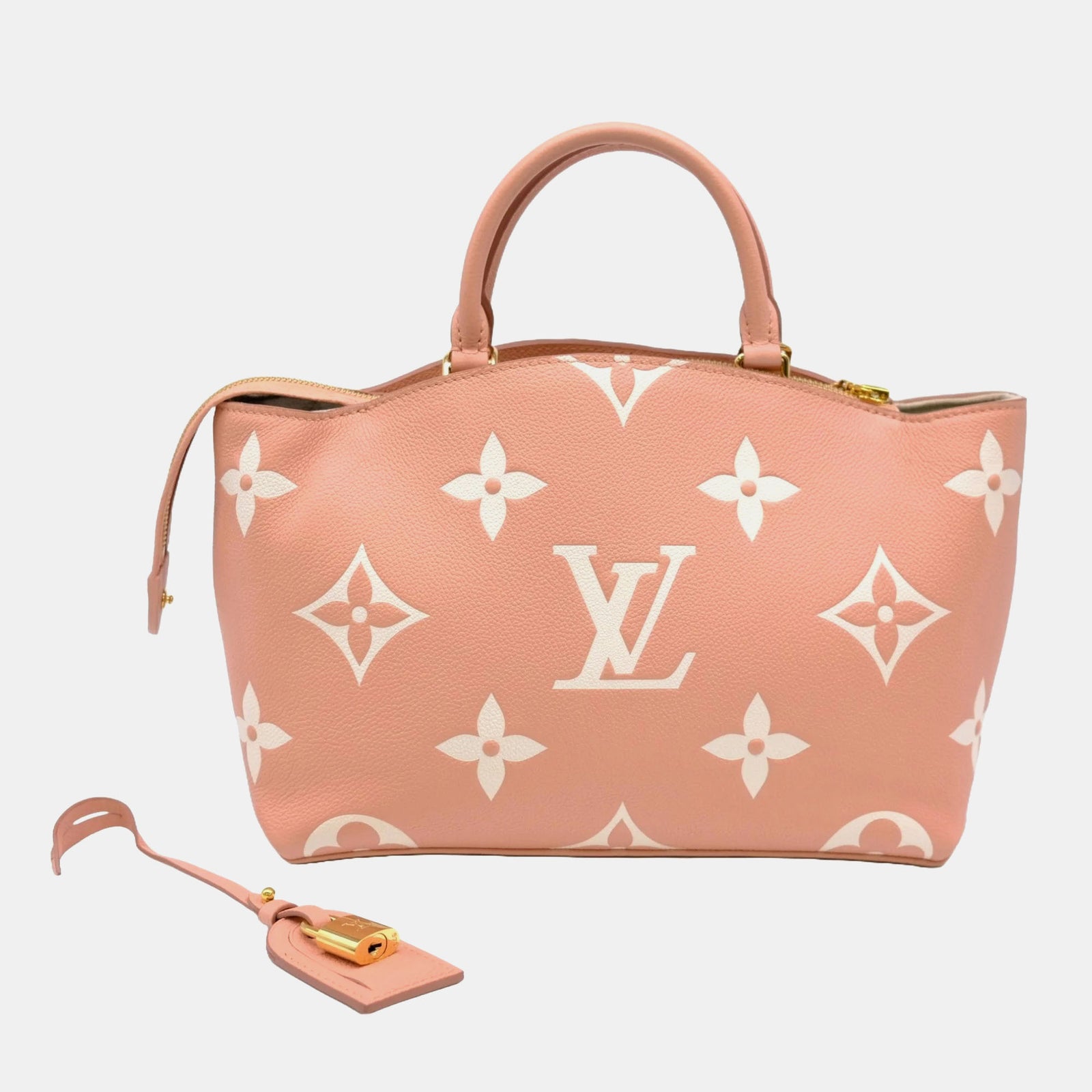 Louis Vuitton Sac Rose Monogram Empreinte Monogram Giant Grand Palais Avec Bandoulière