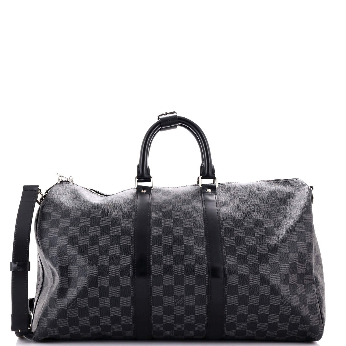 Louis Vuitton Keepall Bandouliere Bag Damier Graphite 45