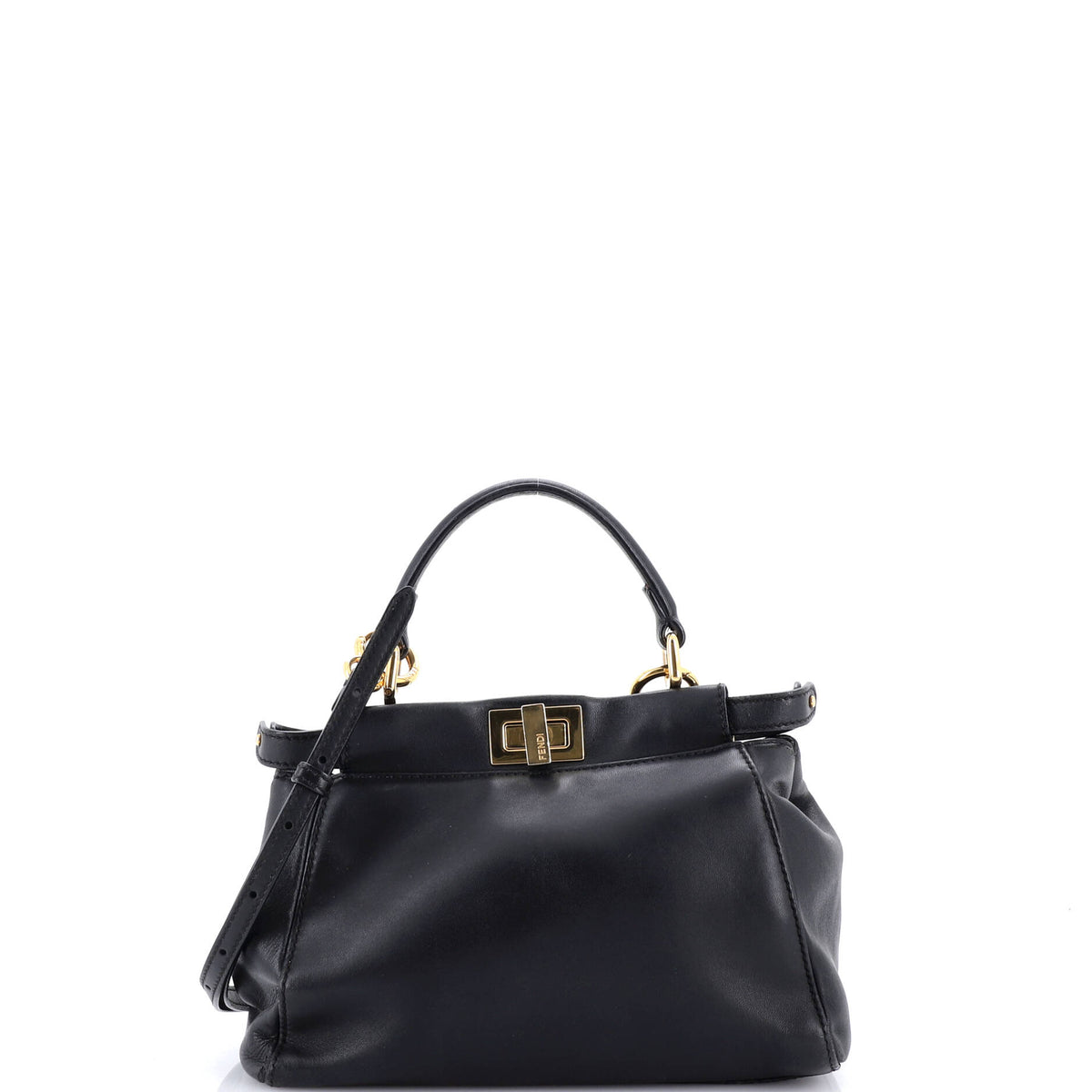 Fendi FENDI Peekaboo Bag Leather Mini