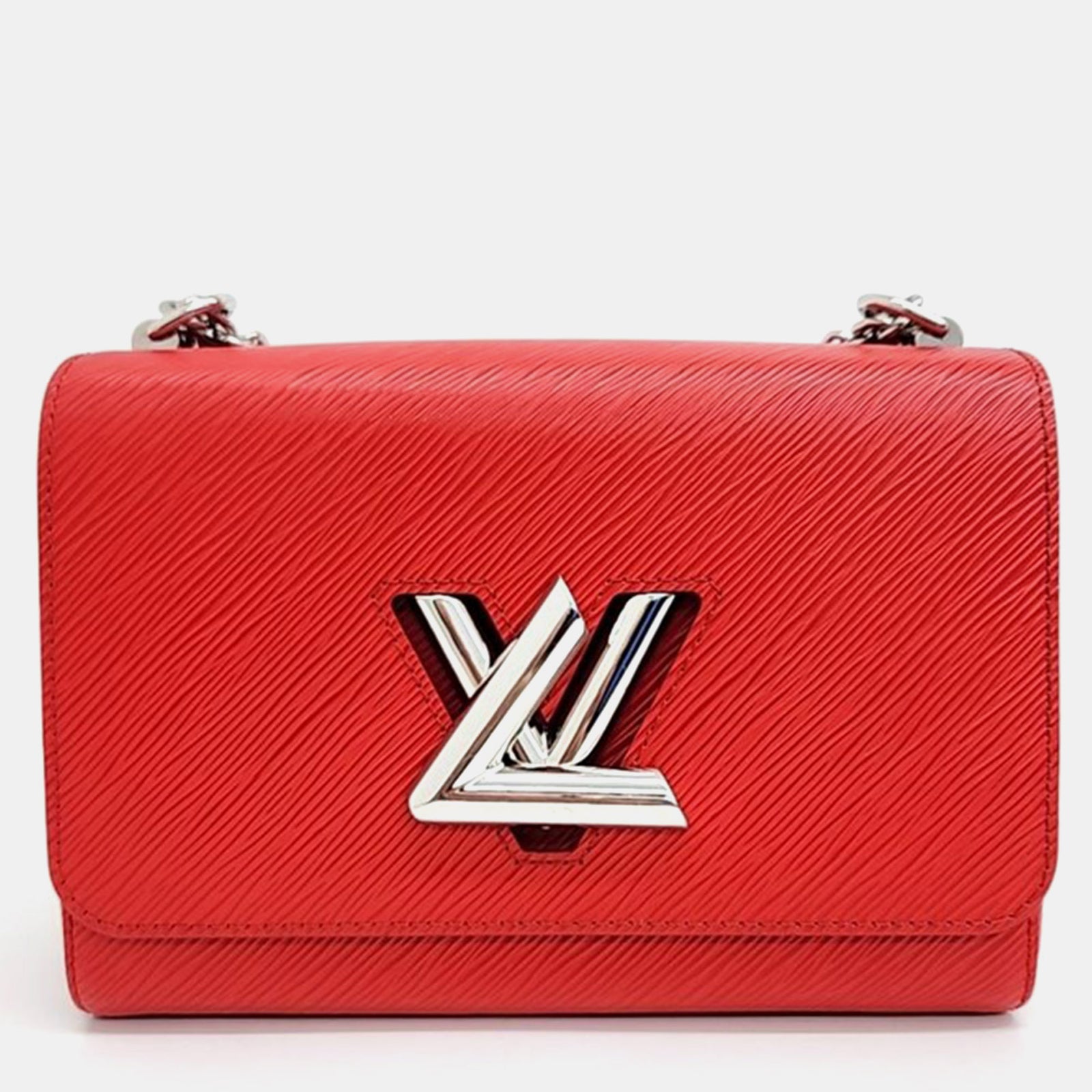 Louis Vuitton Rote Epi Twist MM Tasche