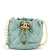 CHANEL About Pearls Bucket Bag gestepptes Kalbsleder Mini