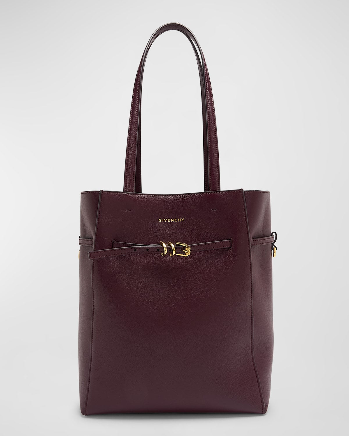 Givenchy Voyou Small North-South Tote Bag in Leather