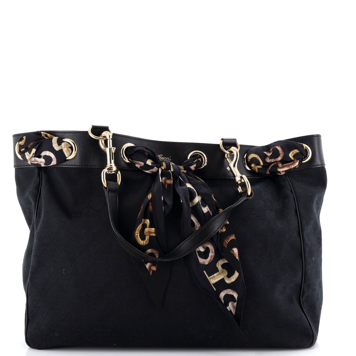 Gucci GUCCI Positano Tote GG Canvas Large