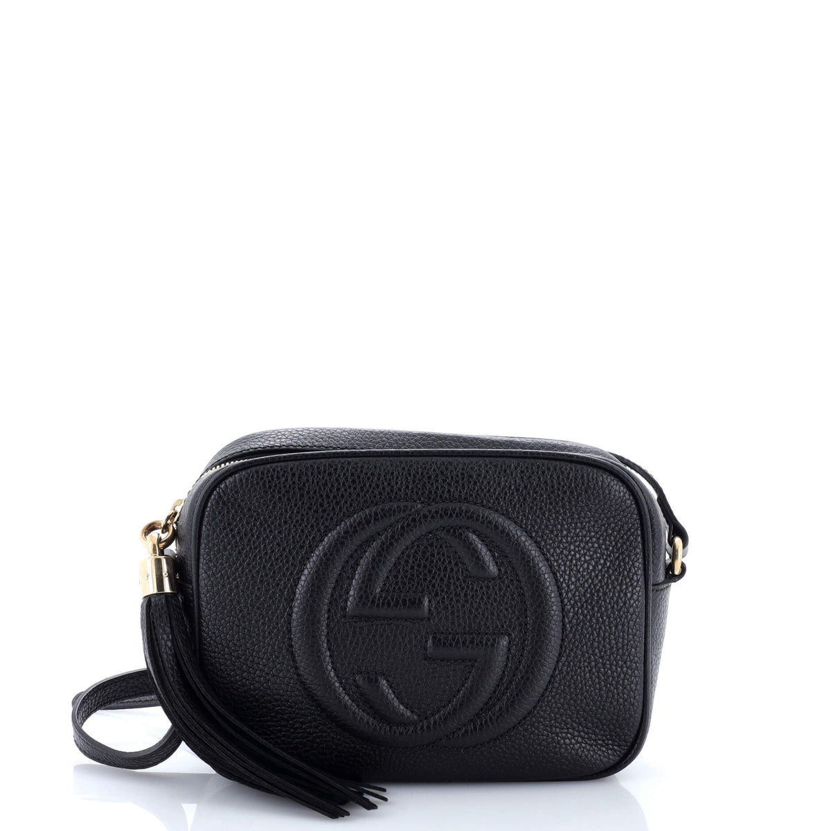 Gucci GUCCI Soho Disco Crossbody Bag Leather Small
