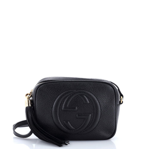 GUCCI Soho Disco Crossbody Bag Leather Small