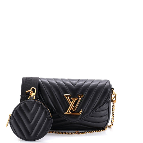 New Wave Multi Pochette Quilted Leather