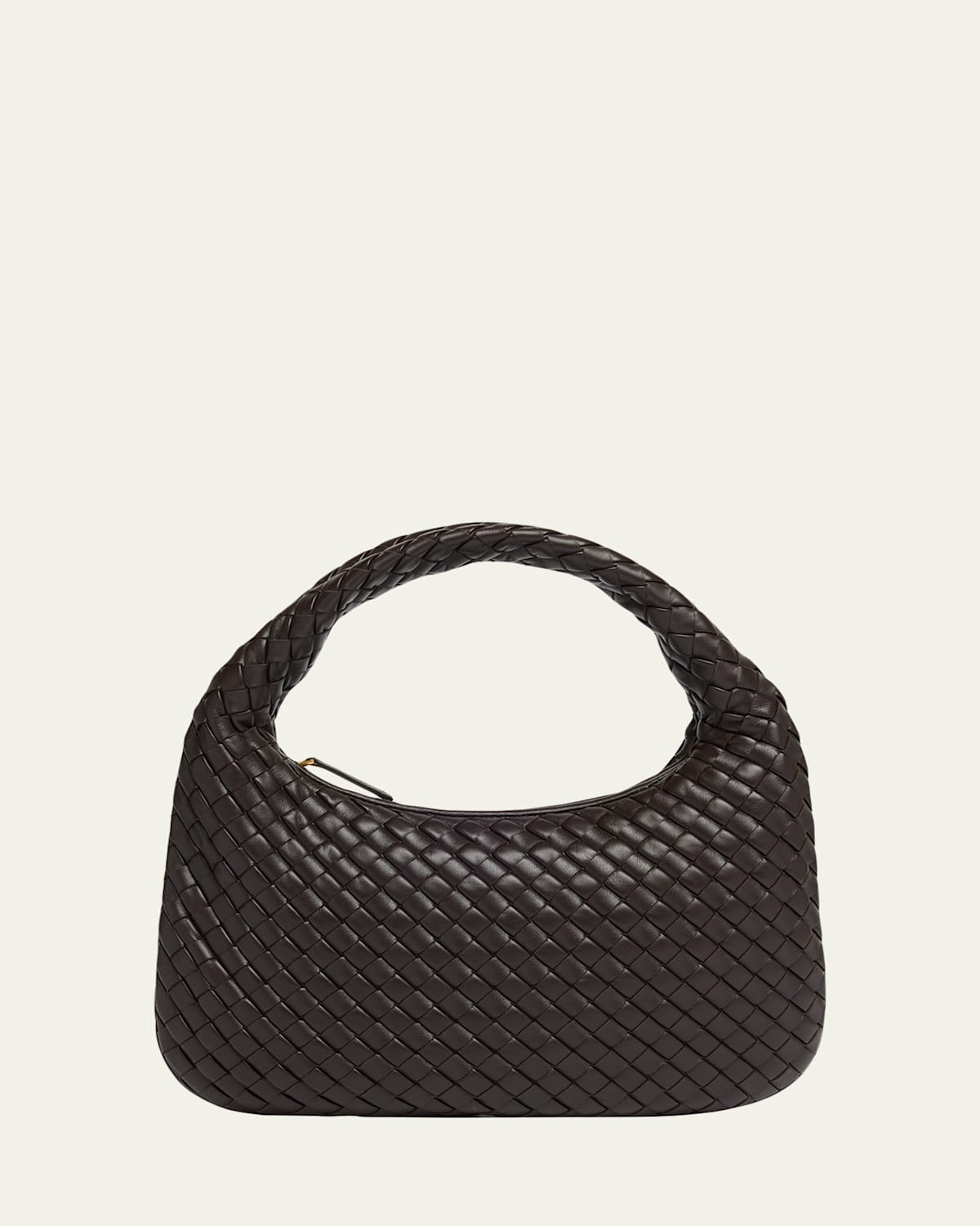 Bottega Veneta Veneta Small Leather Hobo Bag
