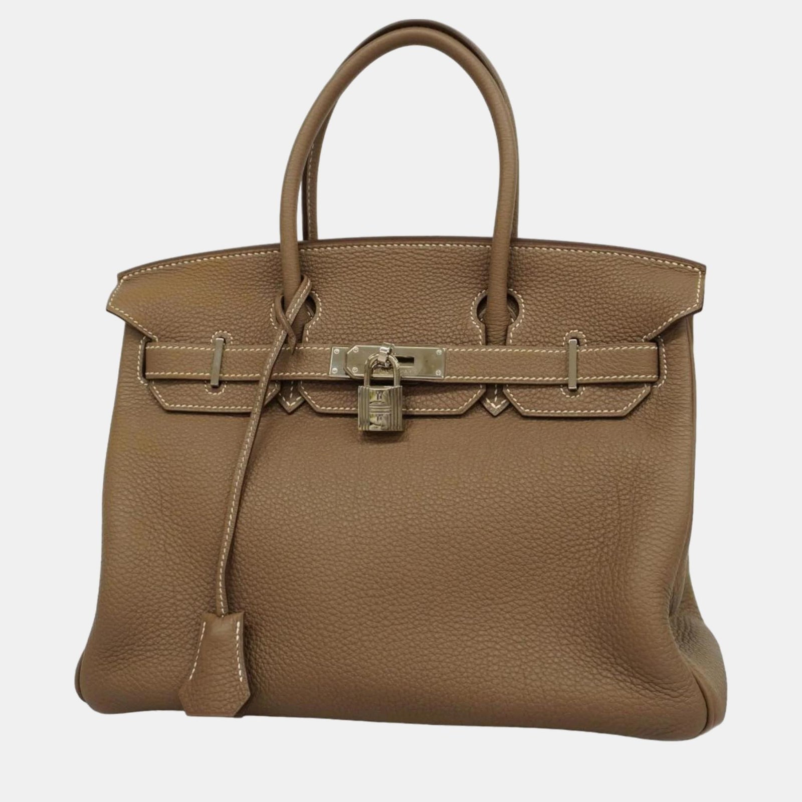 Herm?s Sac fourre-tout Birkin 30 en cuir Togo Etoupe