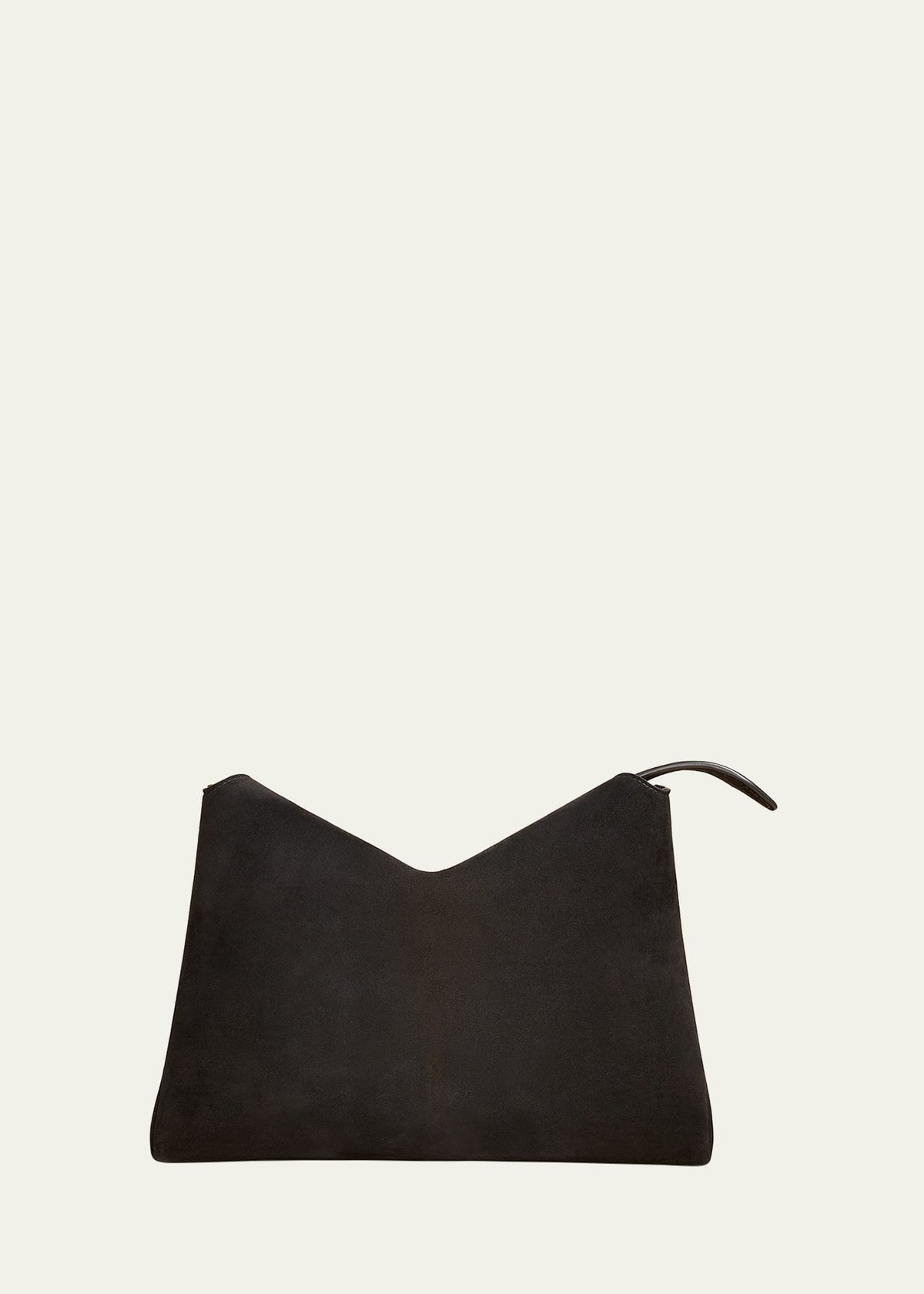 Khaite Lina Medium Suede Crossbody Bag