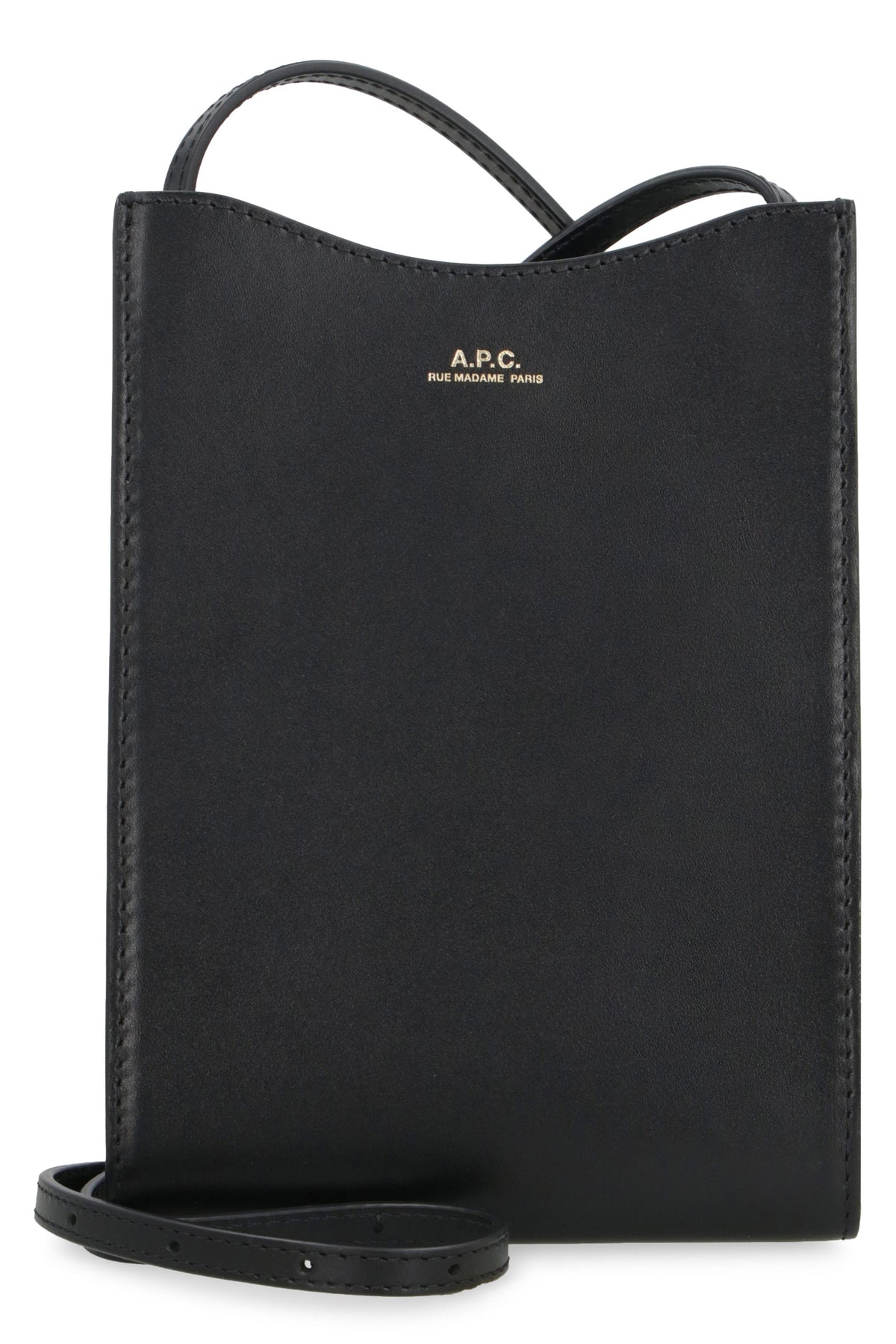 A.p.c. Women's Jamie Neck Pouch in Black | PXBMWF63412 Color LZZ