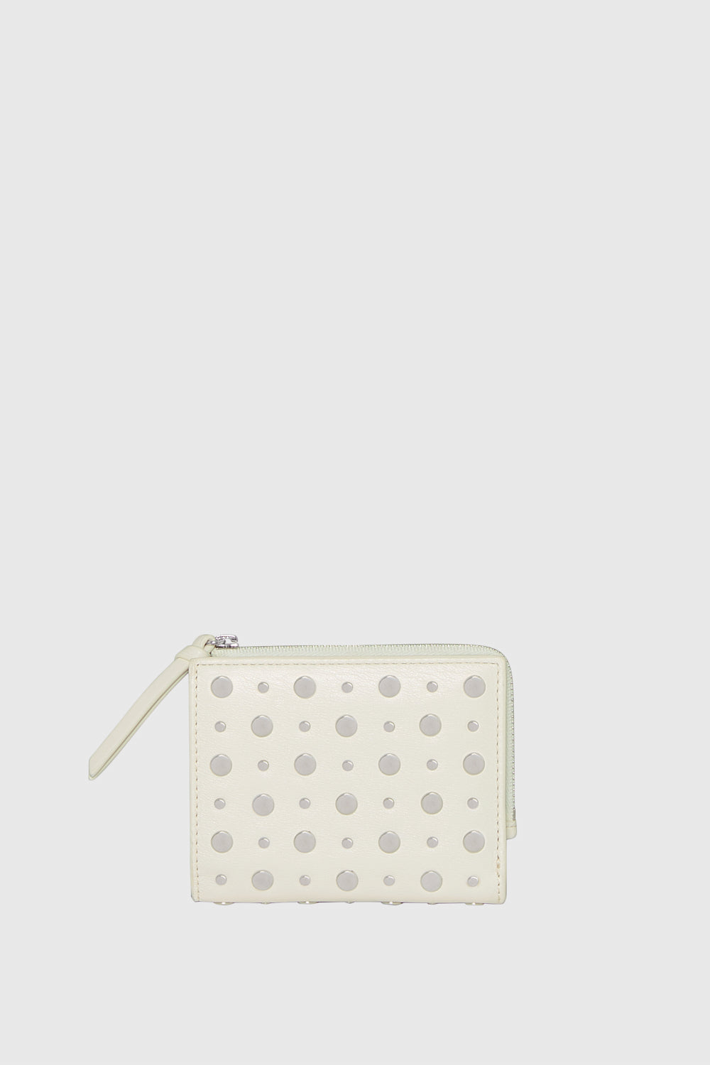 Rebecca Minkoff Megan Slim Wallet With Studs Bag In Porcelain