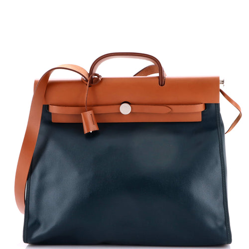Herbag Zip Berline Vache Canvas and Leather 39