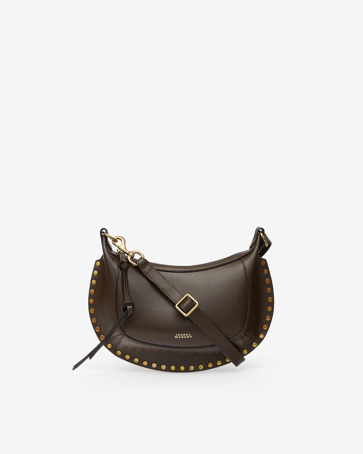 Isabel Marant Oskan Moon Bag - Women - Dark Brown - Isabel Marant