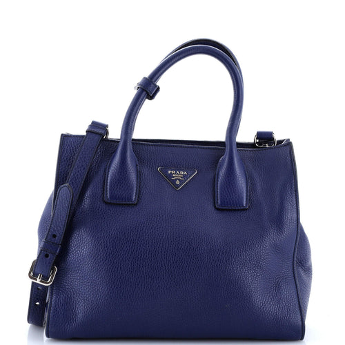 PRADA Convertible Shopping Tote Vitello Daino Medium
