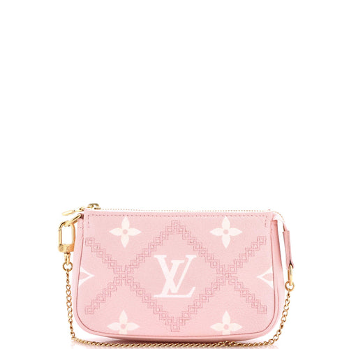 Pochette Accessoires Monogram Empreinte Giant Broderies Mini