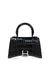 Women's Hourglass Xs Leather Handbag in Black | Size UNI | 5928331LR6Y1000