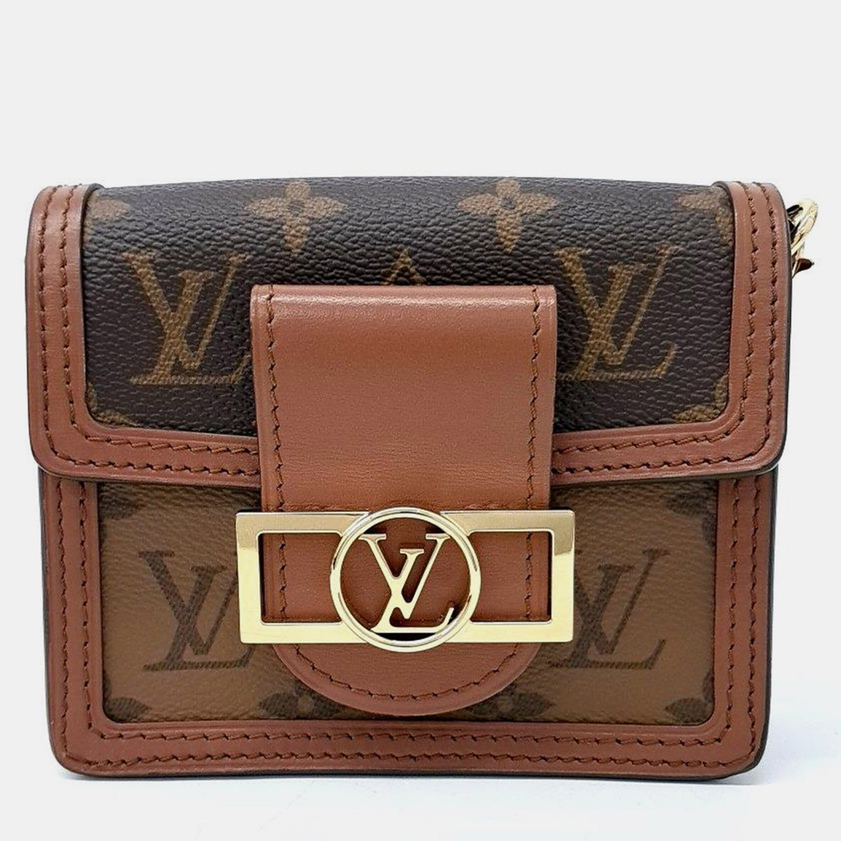 Louis Vuitton Micro Dauphin Chain Crossbody Bag