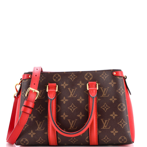 Soufflot Tote Monogram Canvas with Leather BB