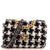 CHANEL 19 Flap Bag Quilted Houndstooth Tweed and Ribbon Medium