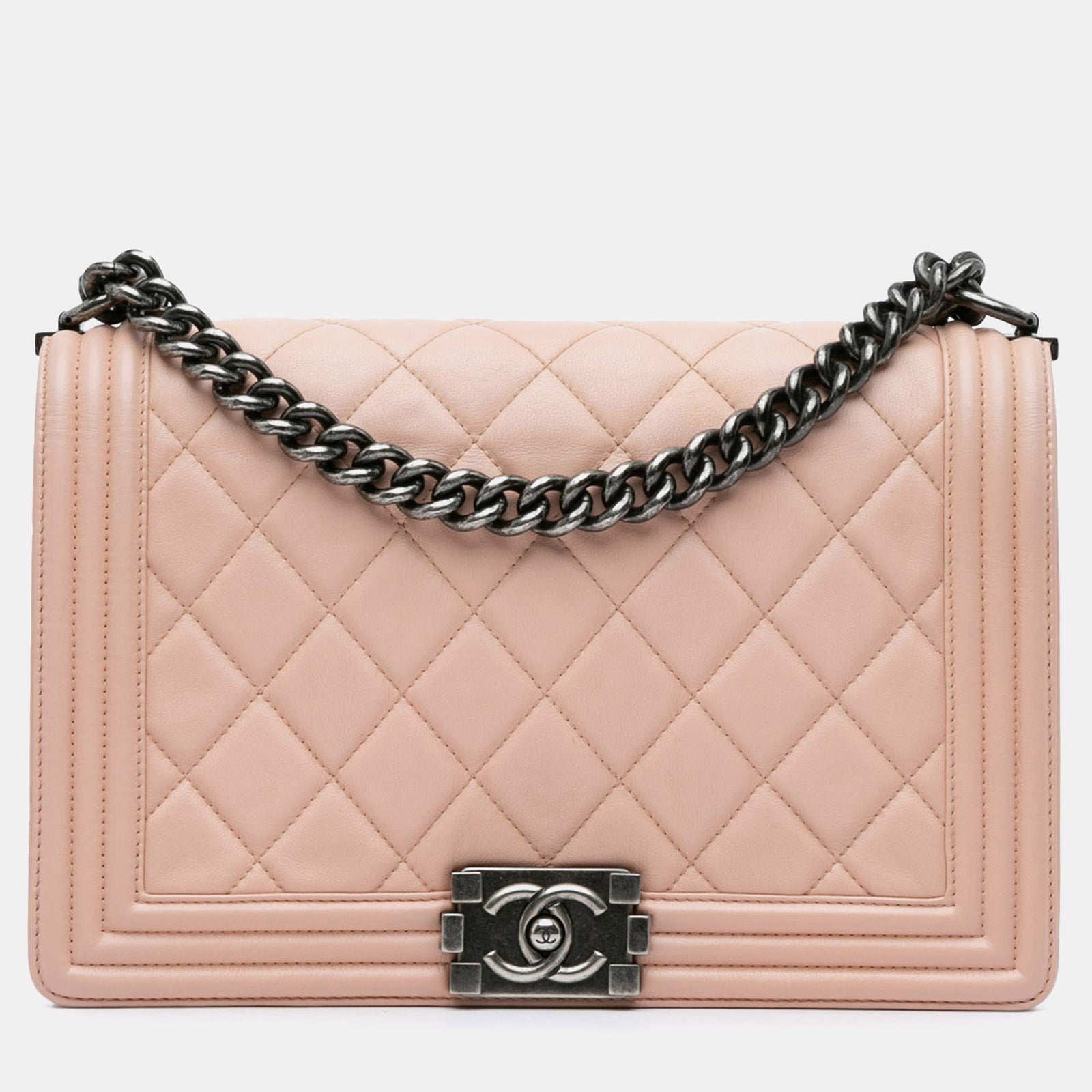 Chanel Große Boy Bag aus Lammleder