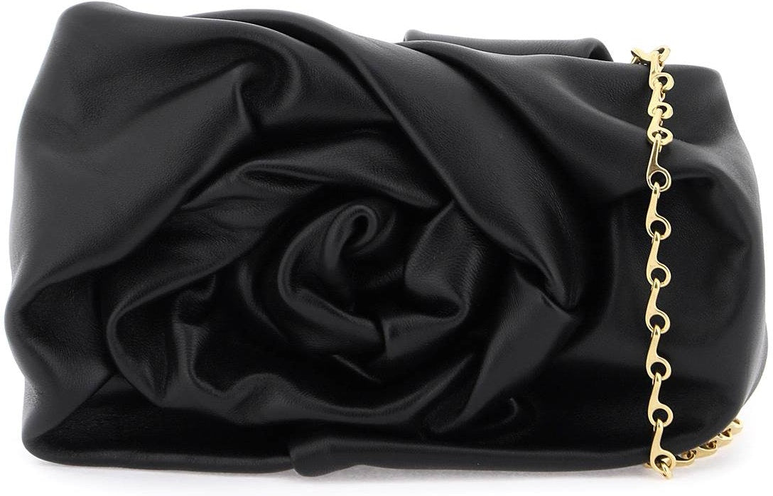 Burberry Women's Rose Mini Crossbody Bag in Black | 8079187