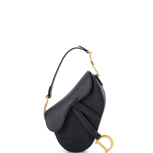 Saddle Handbag Leather Mini