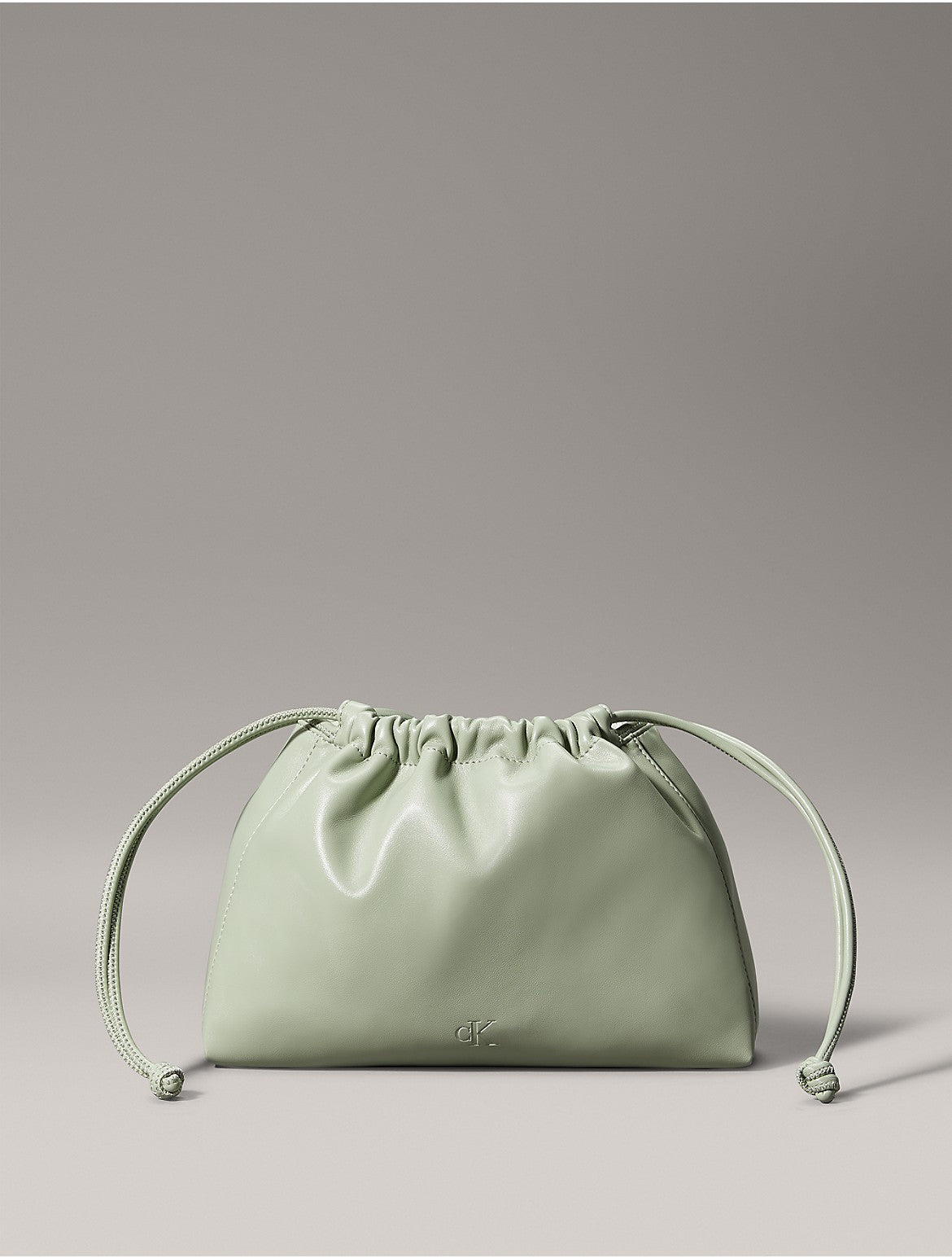 Calvin Klein Women's Drawstring Crossbody Bag - Green