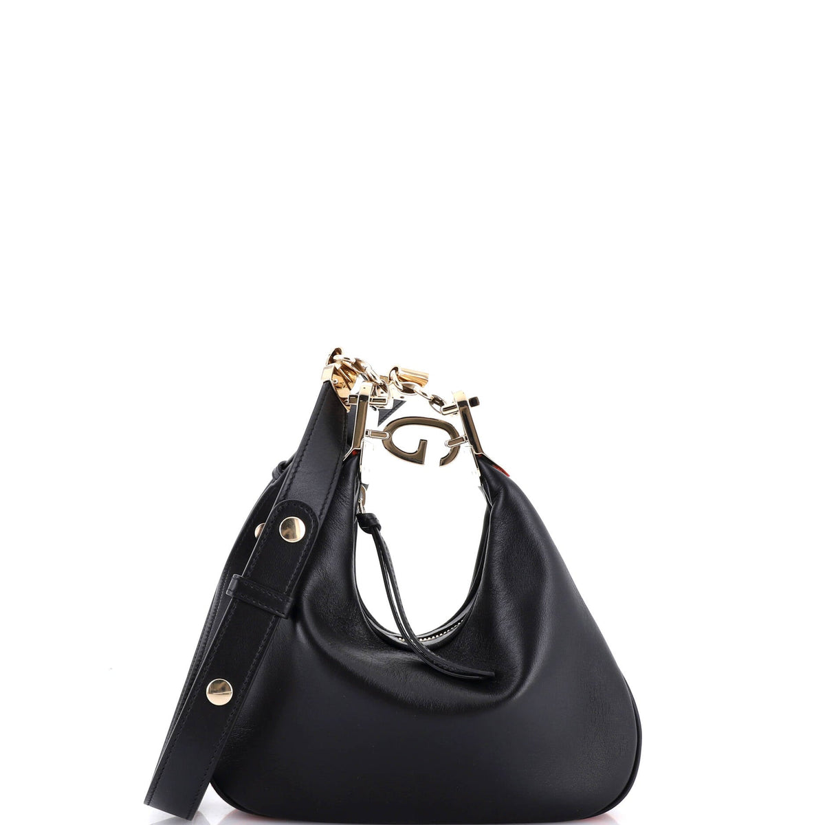 Gucci GUCCI Attache Shoulder Bag Leather Small