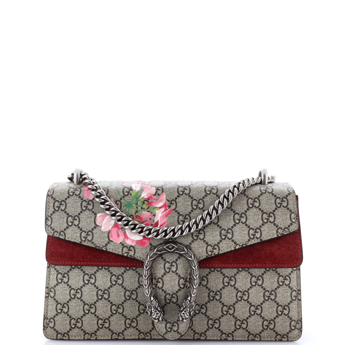 Gucci GUCCI Dionysus Bag Blooms Print GG Coated Canvas Small