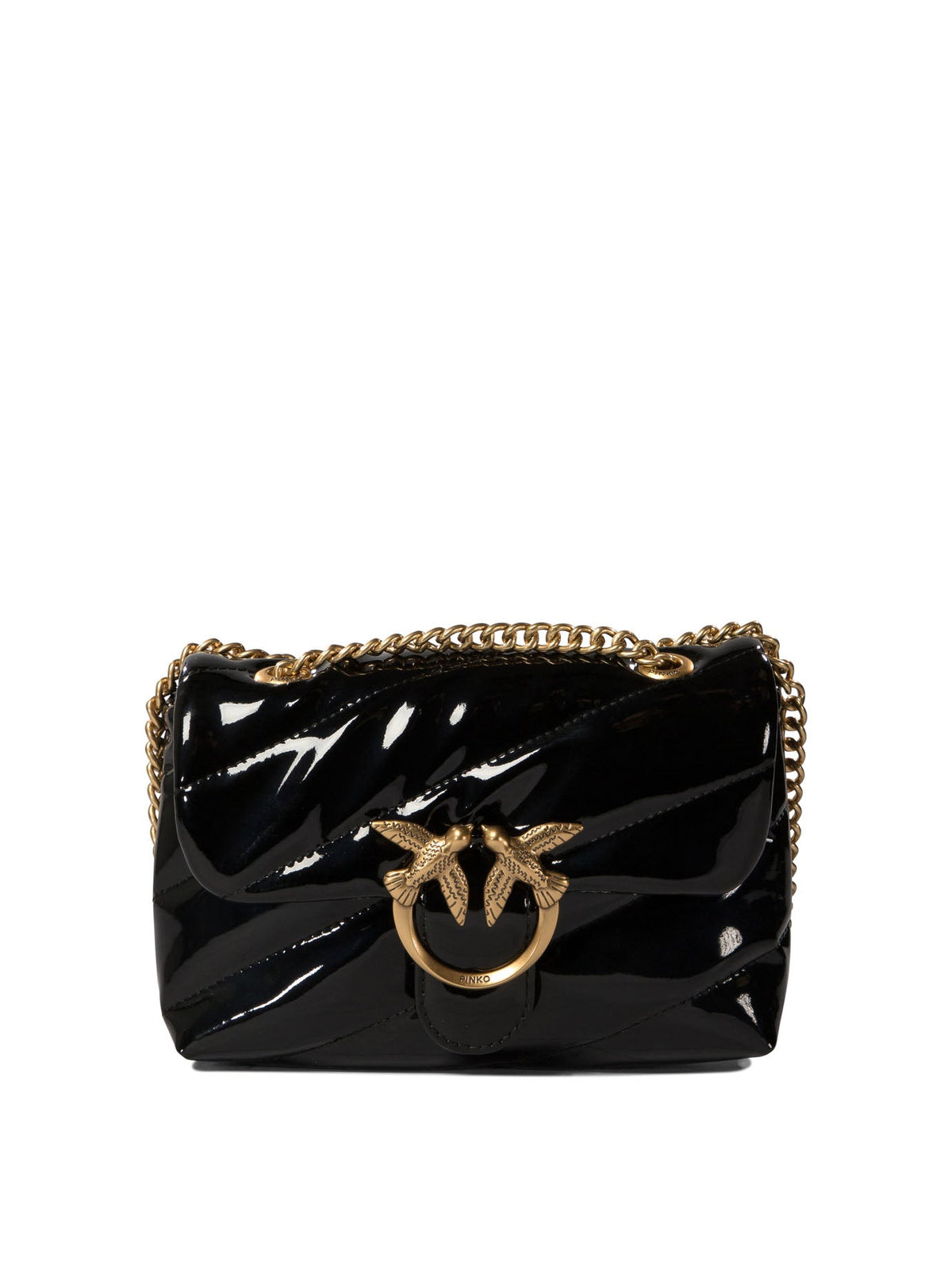 Pinko Women's "love Baby Puff" Crossbody Bag in Black | 100040A1UPZ99Q