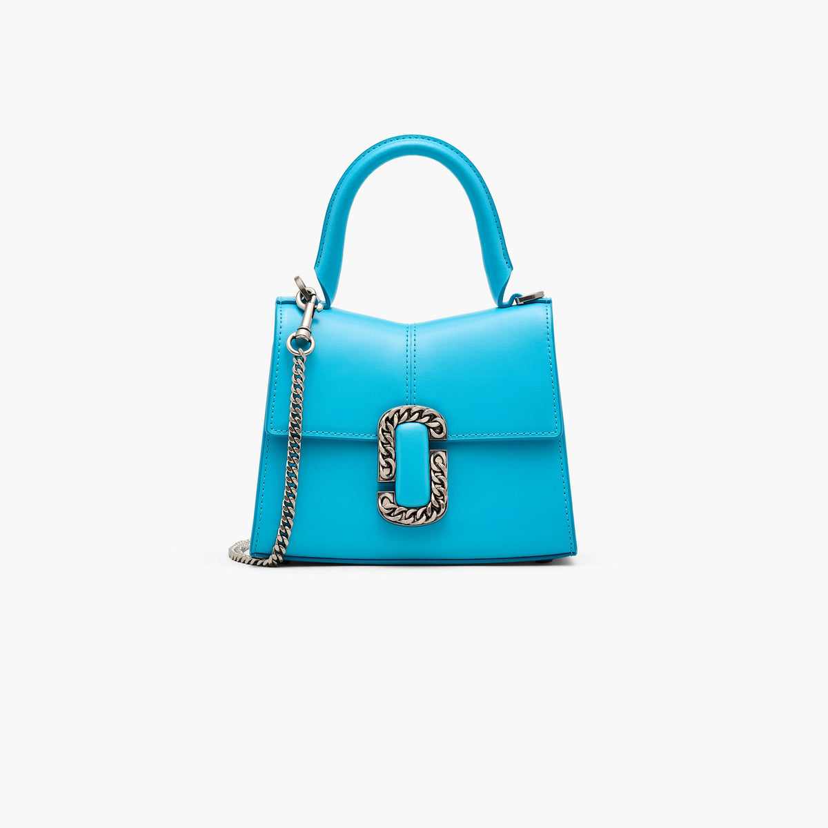 Marc Jacobs The St. Marc Mini Top Handle Bag in Aqua